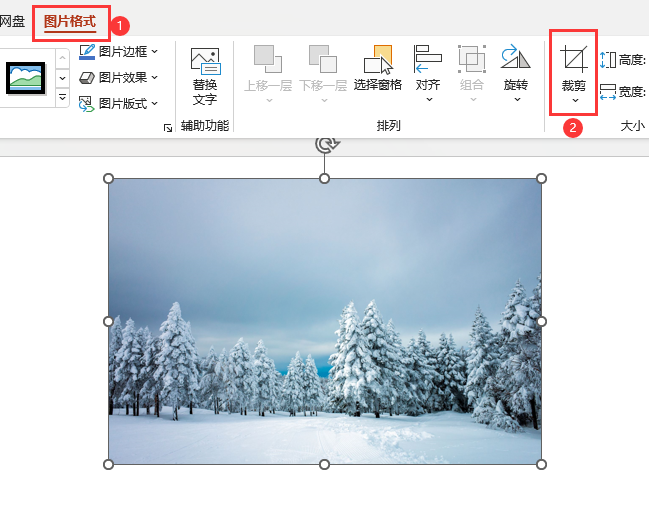 PPT的图片怎么裁剪成六边形效果