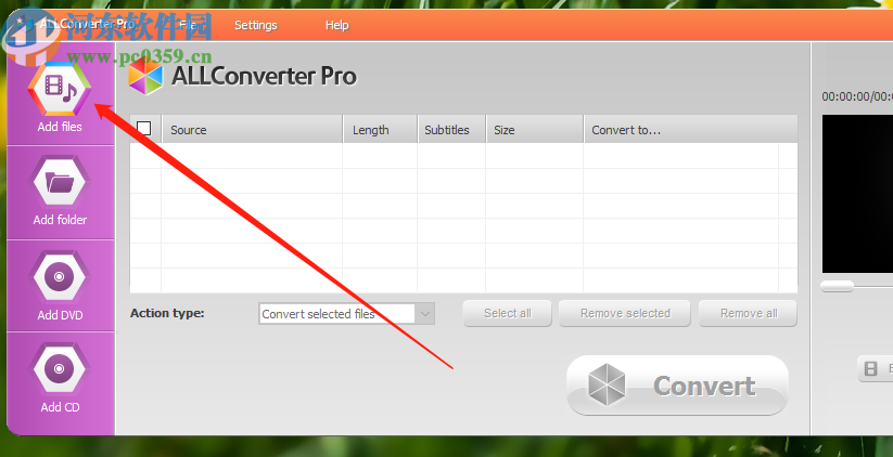 ALLConverter Pro把MP3转换成AAC格式的方法步骤