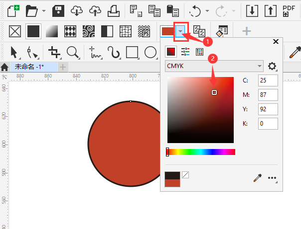 cdr均匀填充怎么用