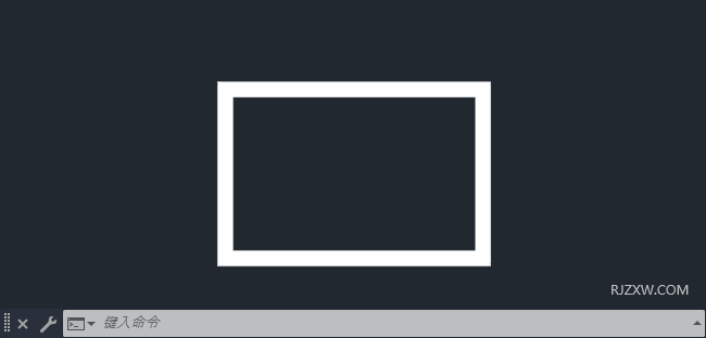 cad如何矩形的宽度