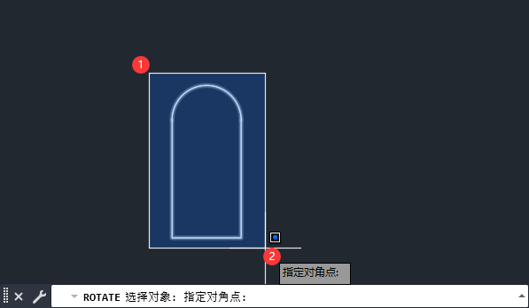 cad怎么旋转图形