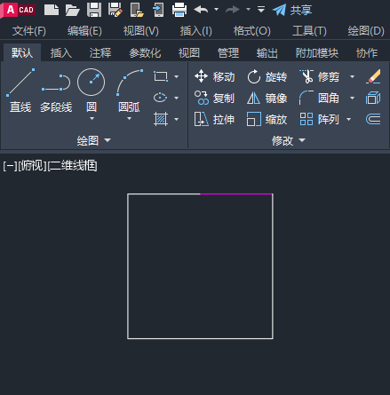 cad如何把打断的线合为一条