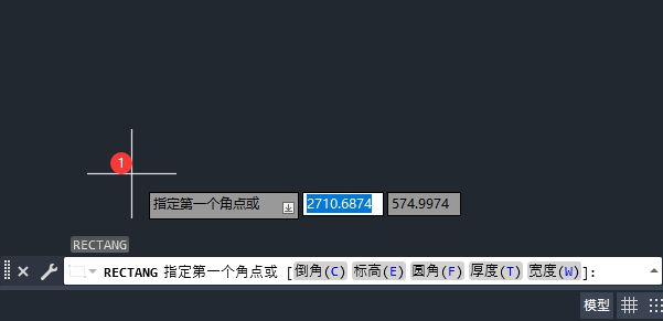 cad怎么绘制200×300的矩形