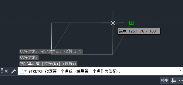 cad矩形斜的怎么恢复
