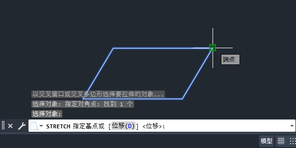 cad矩形斜的怎么恢复