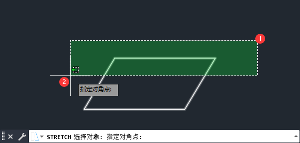 cad矩形斜的怎么恢复