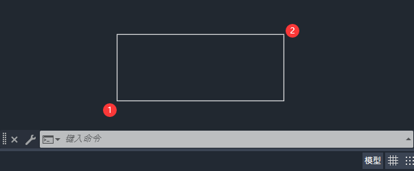 cad如何画实心矩形