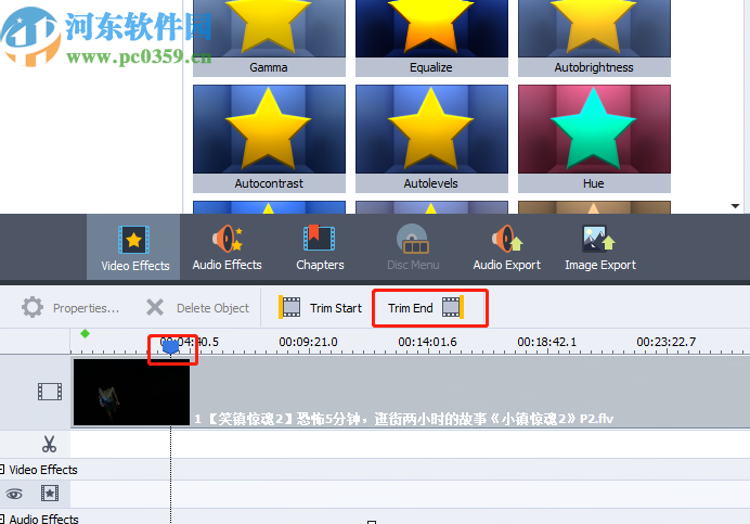 使用AVS Video Converter剪切视频的方法