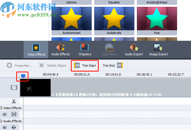 使用AVS Video Converter剪切视频的方法