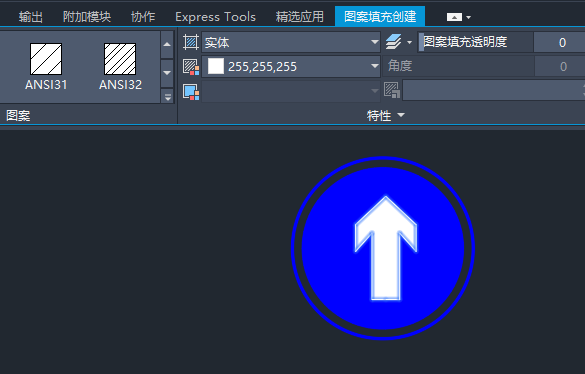 CAD怎么画直行图标