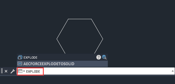 CAD2023中EXPLODE是什么命令怎么使用