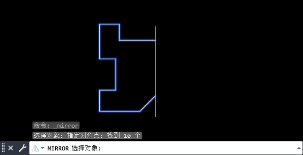 CAD怎么镜像对称