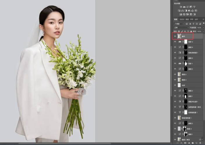 PS怎么把人物照片修出高级感