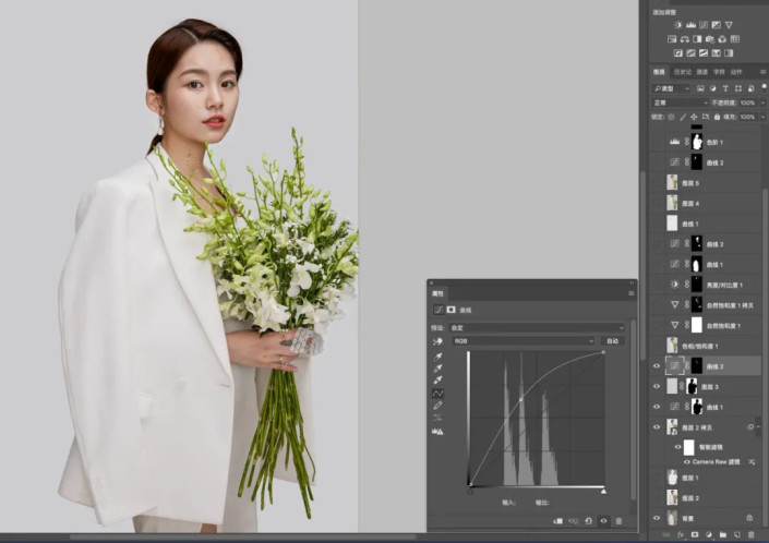 PS怎么把人物照片修出高级感