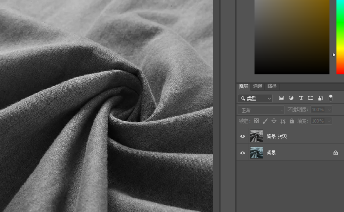 如何用PS滤镜给布换好看的图案