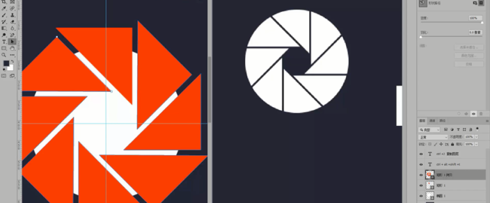 PS怎么制作一个微信朋友圈图标