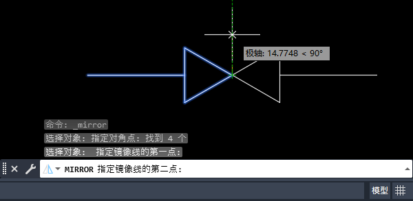 CAD2023怎么画带手动装置的截门图例