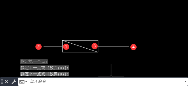 CAD怎么画旋启式止回阀图例