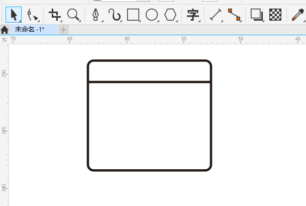 CDR怎么绘制一个影片图标