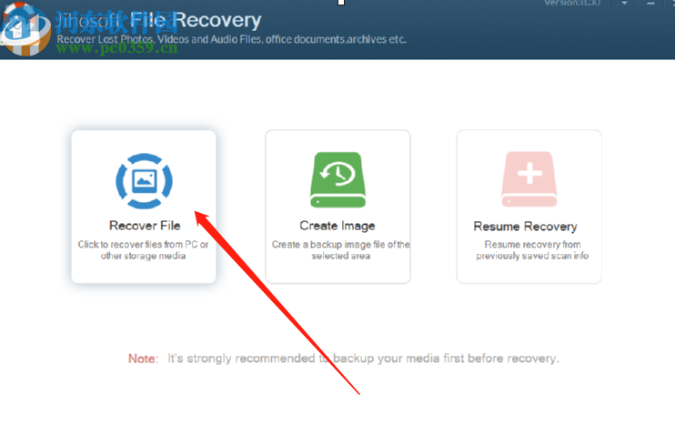 Jihosoft File Recovery恢复电脑文件的方法