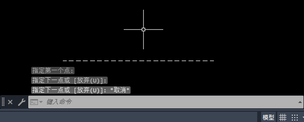 cad2021虚线怎么画出来