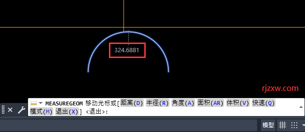 CAD2020半椭圆的周长怎么算？