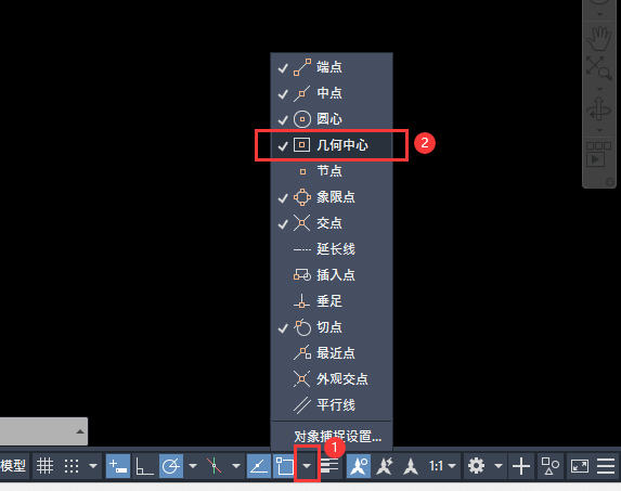 cad2020怎么画同心多边形