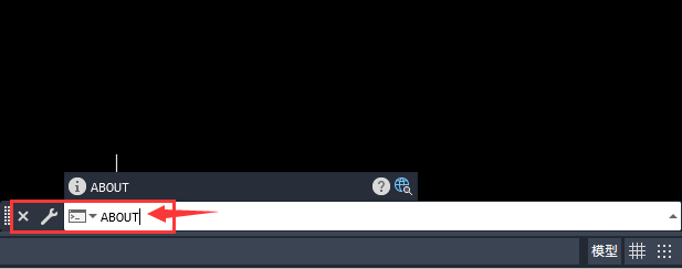 CAD中ABOUT是什么命令