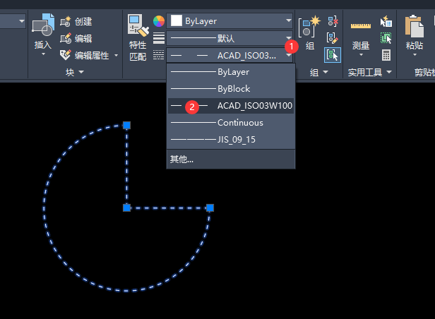 CAD如何设置虚线