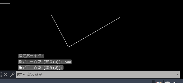 autocad角度线怎么画