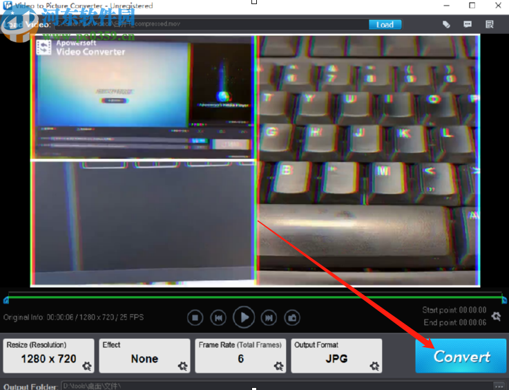 Video to Picture Converter把视频转换成图片的方法