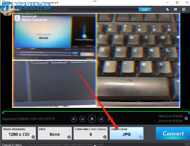 Video to Picture Converter把视频转换成图片的方法