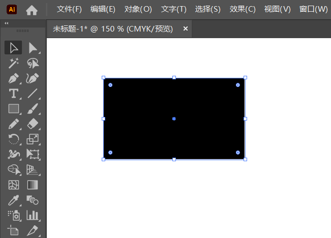 ai如何把矩形改成扇形