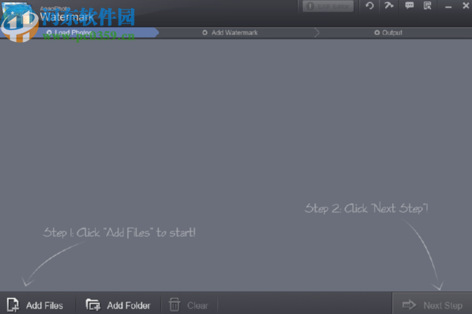 AoaoPhoto Watermark给图片添加水印的方法步骤