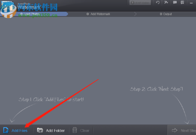 AoaoPhoto Watermark给图片添加水印的方法步骤