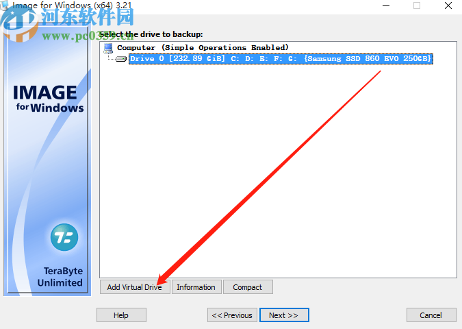 TeraByte Drive lmage Backup备份文件的操作方法