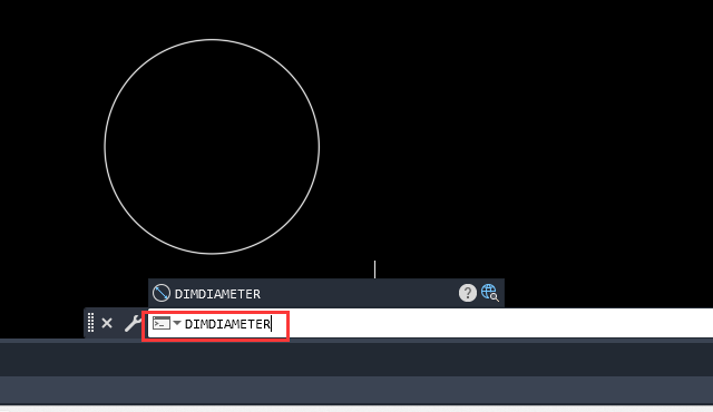 cad圆的直径标注命令是什么？