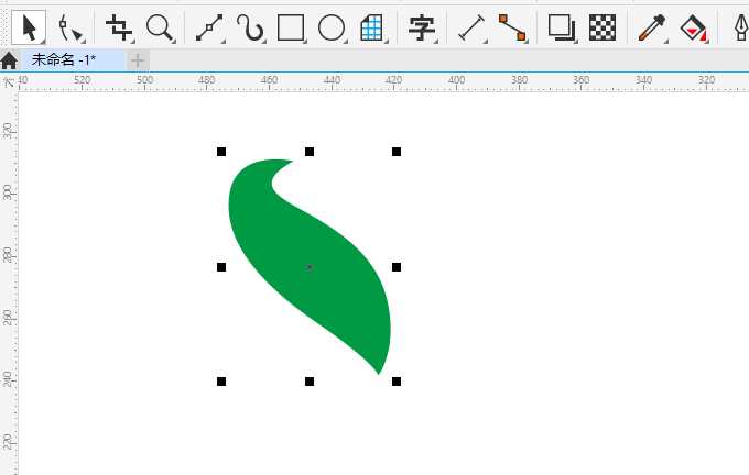 CDR2020怎么使用贝塞尔工具