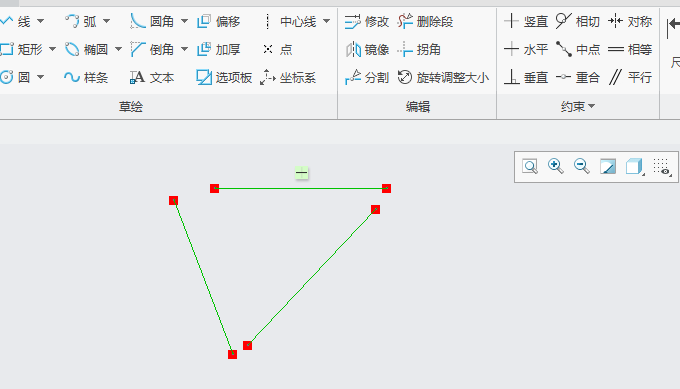 CREO5.0怎么使用重合约束