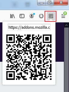 Firefox浏览器添加二维码扩展方法介绍