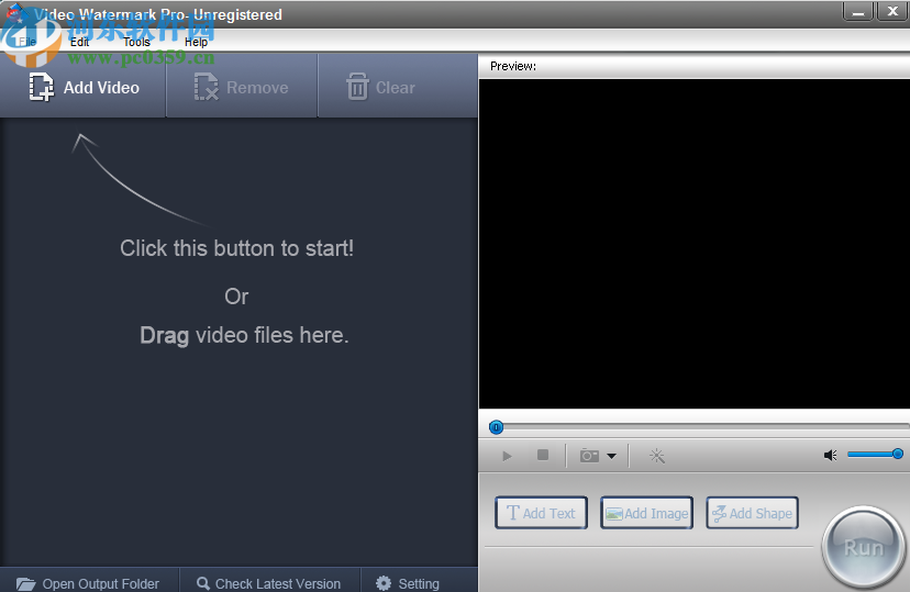 Aoao Video Watermark Pro给视频添加水印的方法