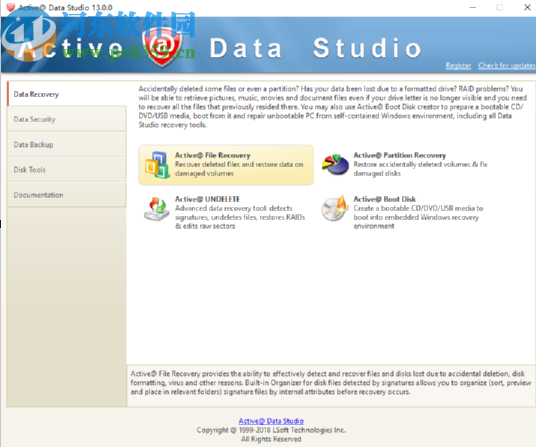 使用Active Data Studio恢复文件数据的方法