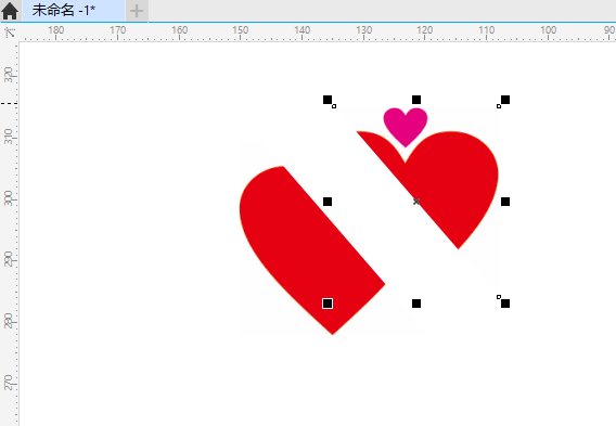 CDR怎么把图片切成两份？CAD切成图片两份的方法