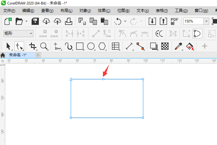 【原创】CDR矩形怎么加节点呢？