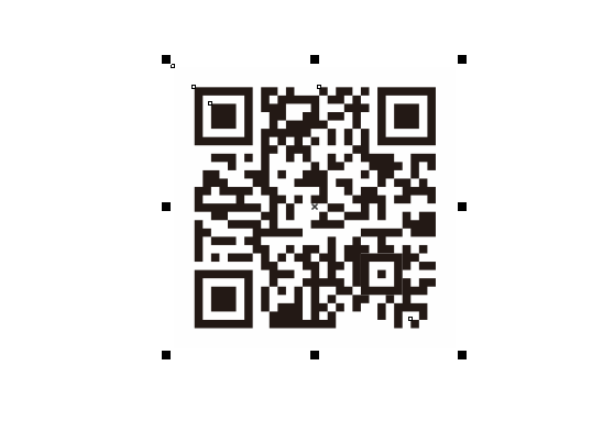 如何在CDR中插入二维码？