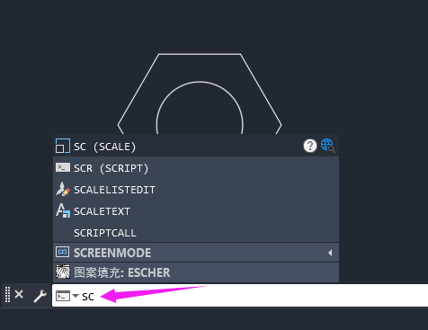 cad缩小的快捷键命令