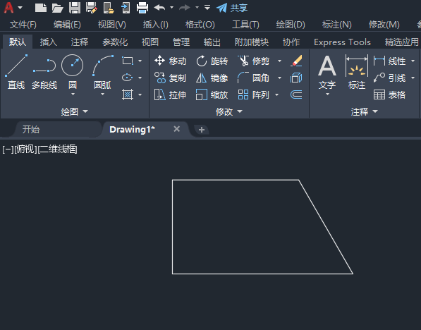 CAD2022怎么如何进行角度标注