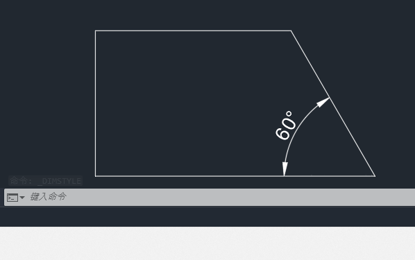 CAD2022怎么如何进行角度标注