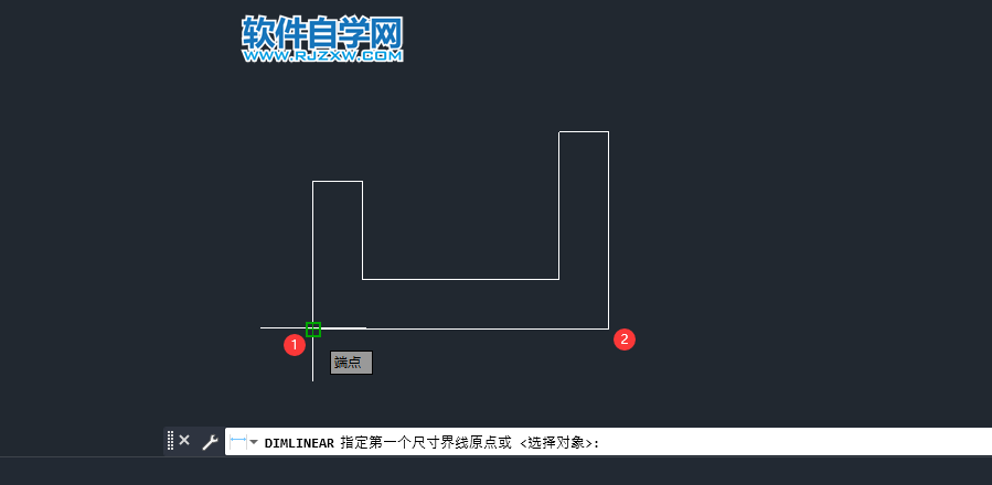 CAD2022如何使用线性尺寸