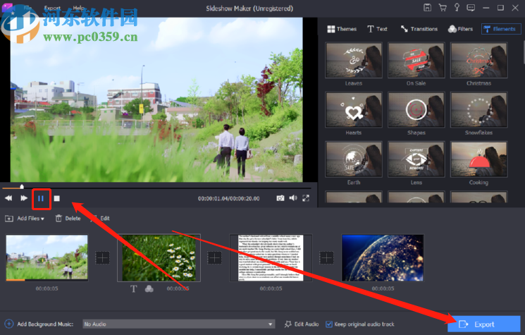 Apeaksoft Slideshow Maker制作电子相册的方法